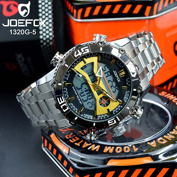 RELOJ JOEFOX ANA-DIG METALICO HOMBRE 1320G-5 My Store