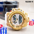 RELOJ JOEFOX DOBLEHORA DEPORTIVO F. BLANCO HOMBRE 1523B-11 My Store