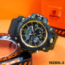 RELOJ JOEFOX DEPORTIVO DAMA BISEL DORADO 1523DL-2 My Store