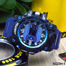 RELOJ JOEFOX AZUL/NEGRO DOBLEHORA HOMBRE 1523H-1 My Store