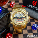 RELOJ JOEFOX METALICO DORADO HOMBRE 1808BG-9 My Store