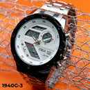 RELOJ JOEFOX METALICO PLATEADO HOMBRE 1940G-3 My Store