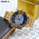 RELOJ JOEFOX ANA-DIG METALICO DORADO HOMBRE 1946G-4 My Store