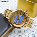 RELOJ JOEFOX ANA-DIG METALICO DORADO HOMBRE 1946G-5 My Store