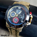 RELOJ JOEFOX ANA-DIG LUZ LED METÁLICO HOMBRE 1948G-5 My Store