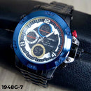 RELOJ )JOEFOX ANA-DIG LUZ LED METÁLICO PAVONADO HOMBRE 1948G-7 My Store