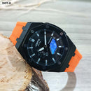 RELOJ JOEFOX ANA-DIG LUZ LED SILICONA HOMBRE 1957-8 My Store