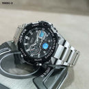 RELOJ JOEFOX METALICO DOBLE HORA HOMBRE 1969G-2 My Store