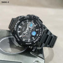 RELOJ JOEFOX METALICO DOBLE HORA HOMBRE 1969G-3 My Store