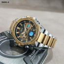 RELOJ JOEFOX METALICO DOBLE HORA HOMBRE 1969G-5 My Store