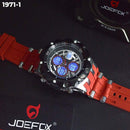 RELOJ JOEFOX TIPO INVICTA ANA-DIG DEPORTIVO ROJO HOMBRE 1971-1 My Store