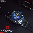 RELOJ JOEFOX TIPO INVICTA ANA-DIG DEPORTIVO NEGRO-AZUL HOMBRE 1971-2 My Store