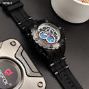 RELOJ JOEFOX TIPO INVICTA ANA-DIG DEPORTIVO NEGRO HOMBRE 1971B-5 My Store