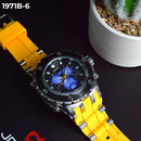 RELOJ JOEFOX TIPO INVICTA ANA-DIG DEPORTIVO AMARILLO HOMBRE 1971B-6 My Store