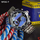 RELOJ JOEFOX ANA-DIG METALICO HOMBRE 1972G-7 My Store