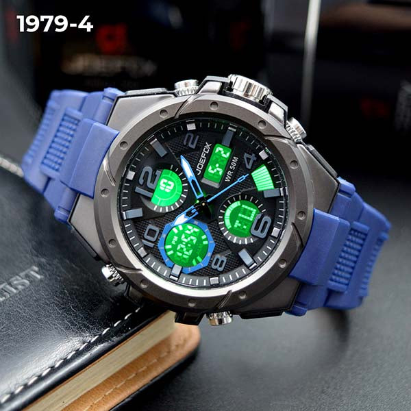 RELOJ JOEFOX AZUL ANA-DIG DEPORTIVO HOMBRE 1979-4 My Store