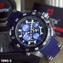RELOJ JOEFOX TIPO INVICTA ANA-DIG DEPORTIVO AZUL HOMBRE 1990-3 My Store