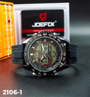 RELOJ JOEFOX ANA-DIG LUZ LED SILICONA HOMBRE 2106-1 My Store