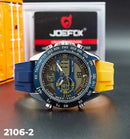 RELOJ JOEFOX ANA-DIG LUZ LED SILICONA HOMBRE 2106-2 My Store