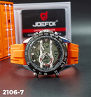 RELOJ JOEFOX ANA-DIG LUZ LED SILICONA HOMBRE 2106-7 My Store