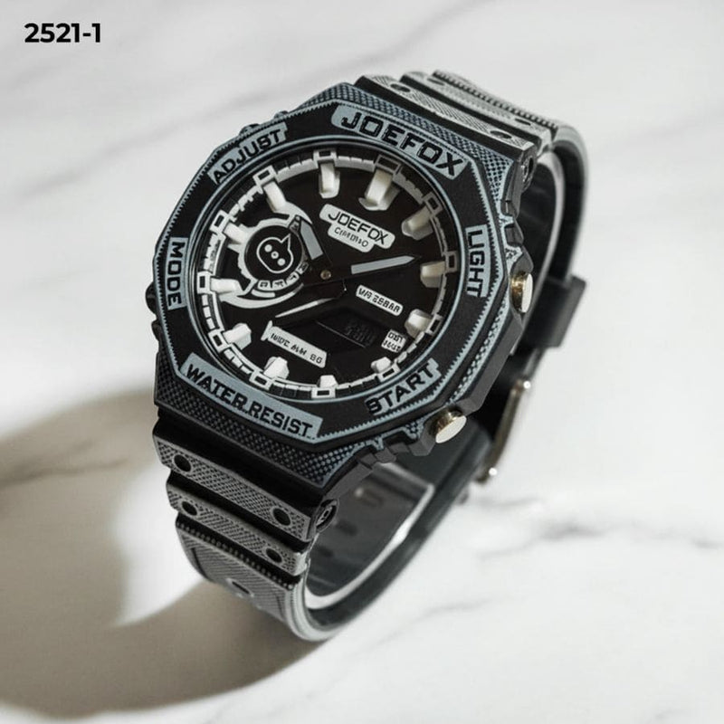 RELOJ JOEFOX  2521 TIPO COMIC ANALOGO -DIGITAL