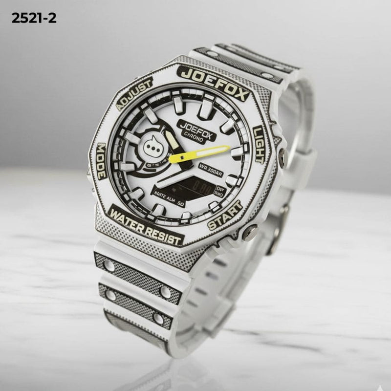 RELOJ JOEFOX  2521 TIPO COMIC ANALOGO -DIGITAL