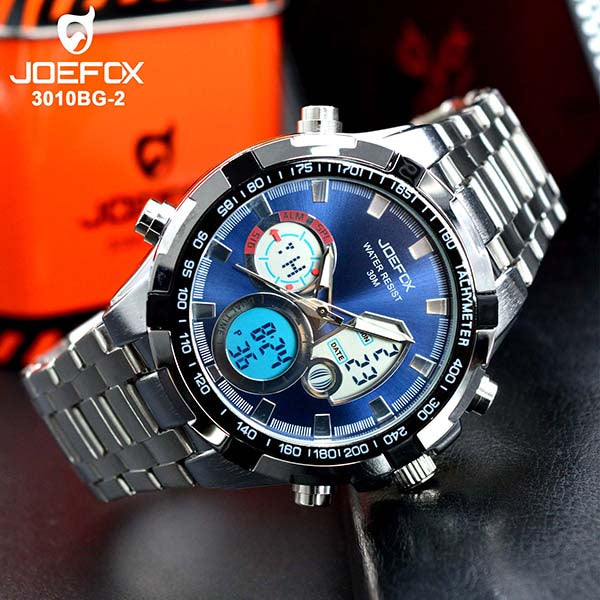 RELOJ JOEFOX ANA-DIG METALICO HOMBRE 3010BG-2 My Store
