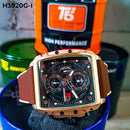 RELOJ T5 CRONÓGRAFO DEPORTIVO CUADRADO HOMBRE H3920G-I My Store