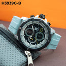 RELOJ T5 DEPORTIVO PULSO GOMA CRONÓGRAFO HOMBRE H3939G-B My Store