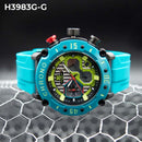 RELOJ T5 CRONOGRAFO DEPORTIVO HOMBRE H3983G-G My Store