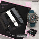 RELOJ T5 DEPORTIVO CRONÓGRAFO SET 4 PULSOS HOMBRE H4032G-E My Store