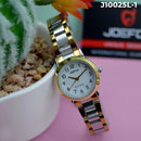 RELOJ JOEFOX BICOLOR/BLANCO ANÁLOGO METÁLICO J10025L-1 My Store