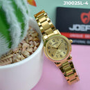 RELOJ JOEFOX DORADO ANÁLOGO METÁLICO J10025L-4 My Store