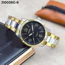 RELOJ PLATA/DORADO/NEGRO ANÁLOGO JOEFOX J10026G-6 My Store