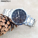 RELOJ JOEFOX PLATA/NEGRO ANÁLOGO J10027G-1 My Store