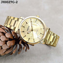 RELOJ JOEFOX DORADO ANÁLOGO J10027G-2 My Store