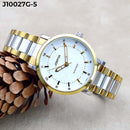 RELOJ JOEFOX PLATA/DORADO/BLANCO ANÁLOGO J10027G-5 My Store