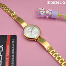 RELOJ JOEFOX DORADO/BLANCO ANÁLOGO METÁLICO J10029L-2 My Store
