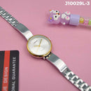 RELOJ JOEFOX BICOLOR/BLANCO ANÁLOGO METÁLICO J10029L-3 My Store