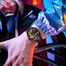 RELOJ JOEFOX VOLANTE GIRATORIO METAL HOMBRE ( JR2081-4 My Store