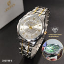 RELOJ JOEFOX JX2733-2 DOBLE CALENDARIO CRISTAL DIAMANTE HOMBRE