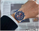 RELOJ MINI FOCUS CRONO METAL AZUL/COBRE HOMBRE MF0339G-2 My Store