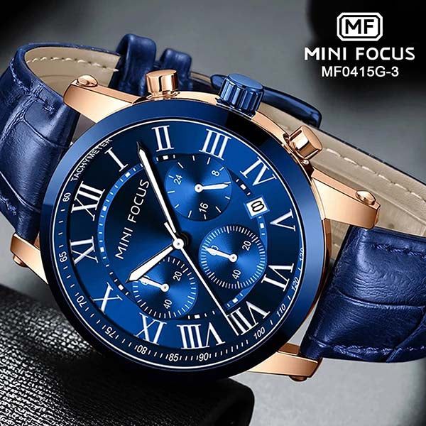 RELOJ MINI FOCUS CUERO HOMBRE MF0415G-3 My Store