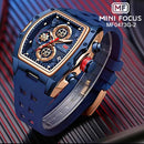 RELOJ MINI FOCUS CRONOGRAFO AZUL/SILICONA AZUL HOMBRE MF0473G-2 My Store