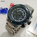 RELOJ EXTRI CRONOGRAFO METALICO HOMBRE X6052-B My Store